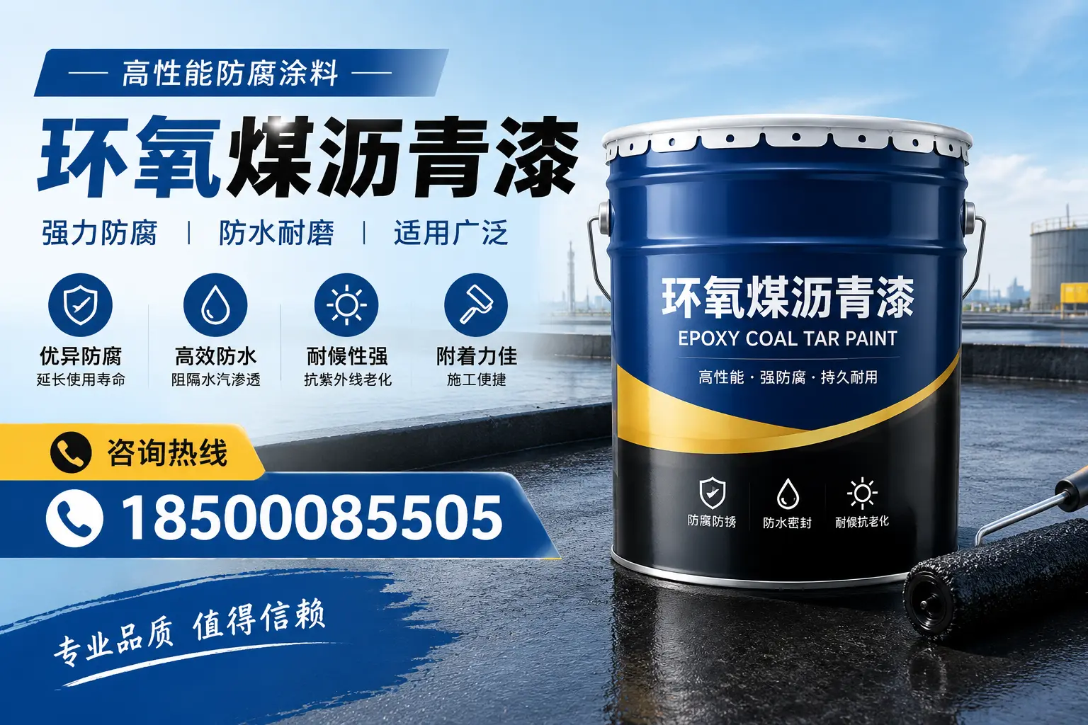 环氧煤沥青漆的主要成分与功能，嘉峪关用户深度了解
